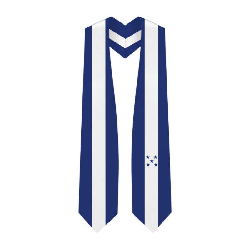 Honduras Graduation Stole - Honduras Flag Sash - Graduation Seller