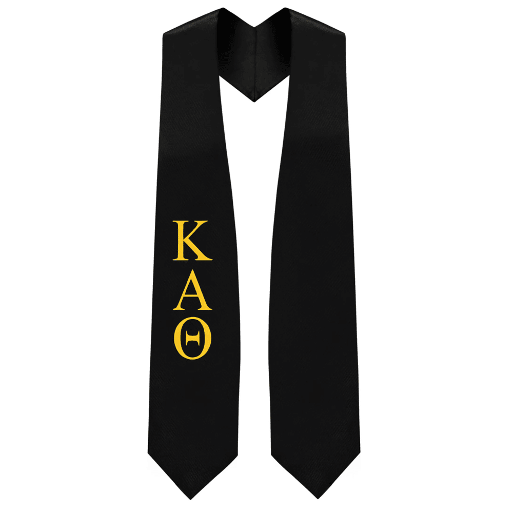 Kappa Alpha Theta Greek Lettered Stole - Graduation Seller