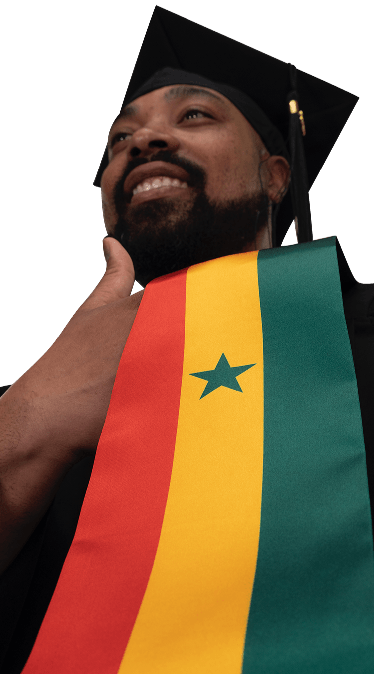 Senegal Graduation Stole - Senegal Flag Sash - Graduation Seller