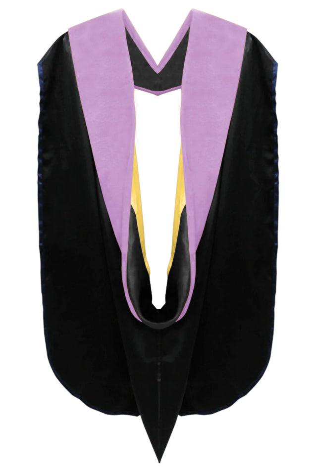 Doctor of Dentistry Hood - Black & Golden Yellow - Graduation Seller