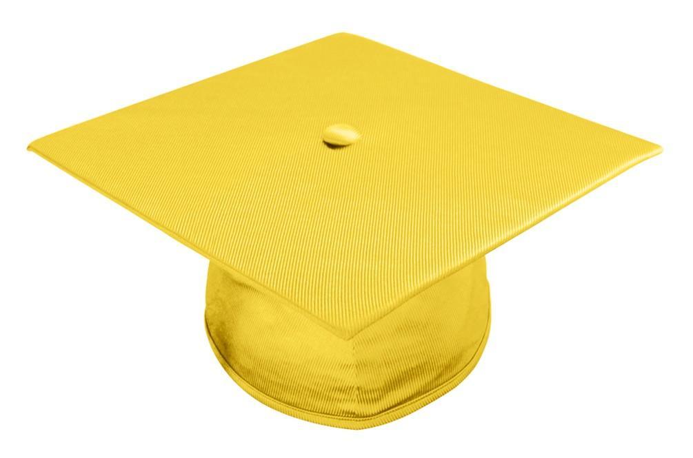 Shiny Gold Bachelors Graduation Cap - Graduation Seller