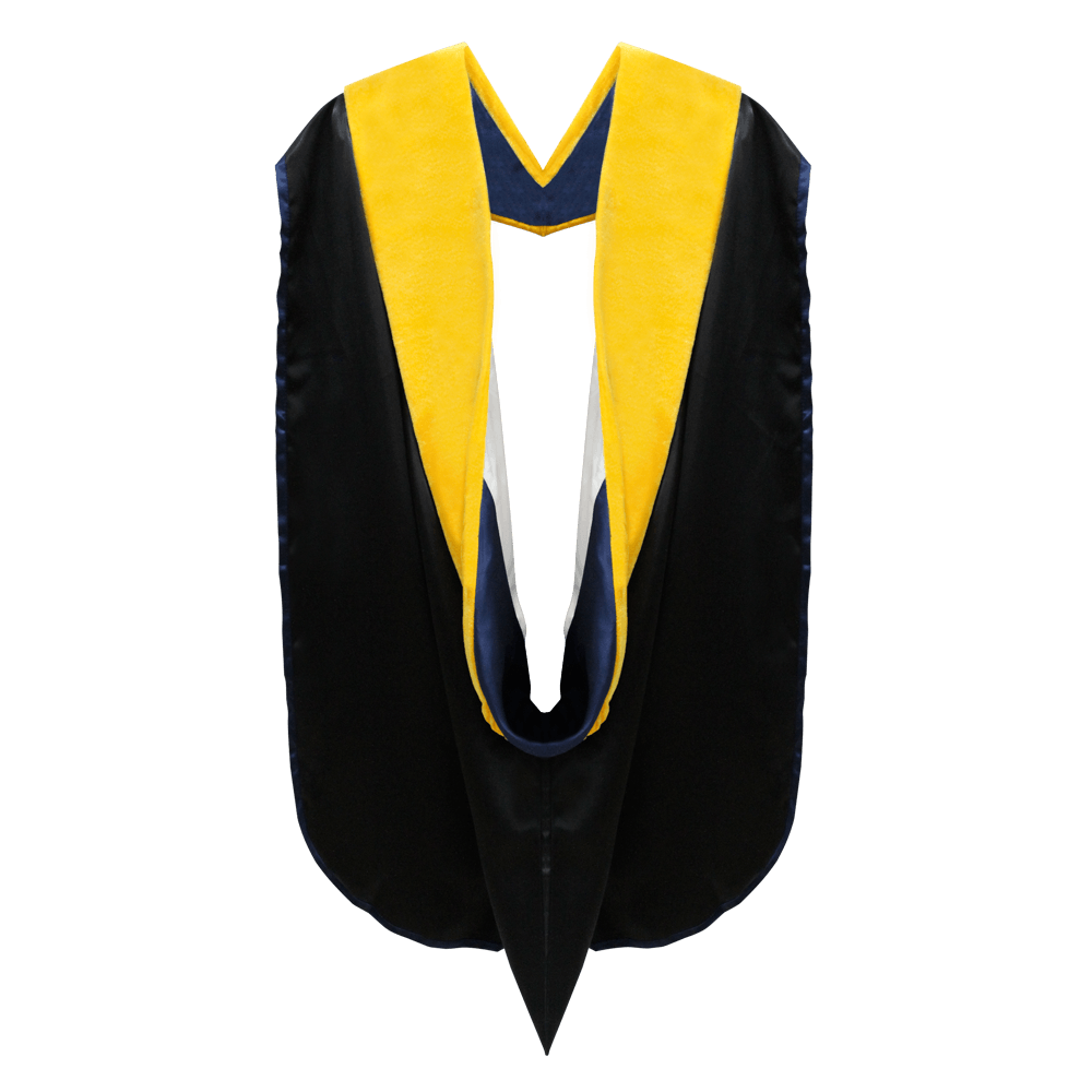 Deluxe Doctorate Hood - CUSTOM YOUR OWN - Graduation Seller