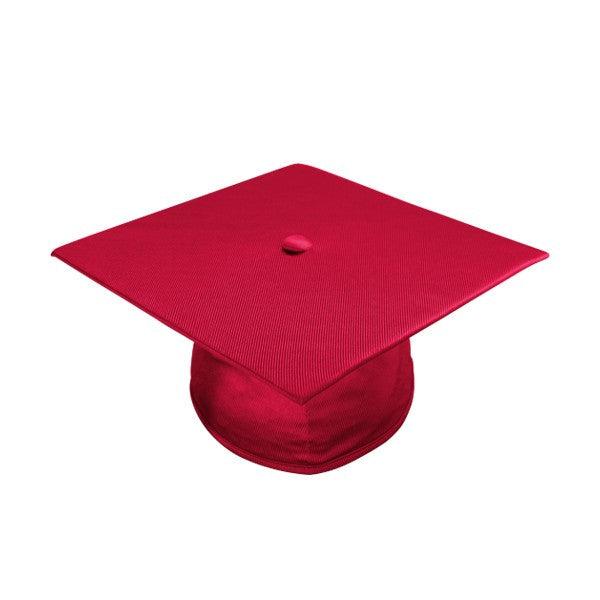 Shiny Red Kindergarten/Preschool Cap - Graduation Seller