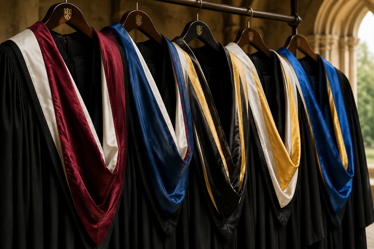 British UK-style Graduation Hoods