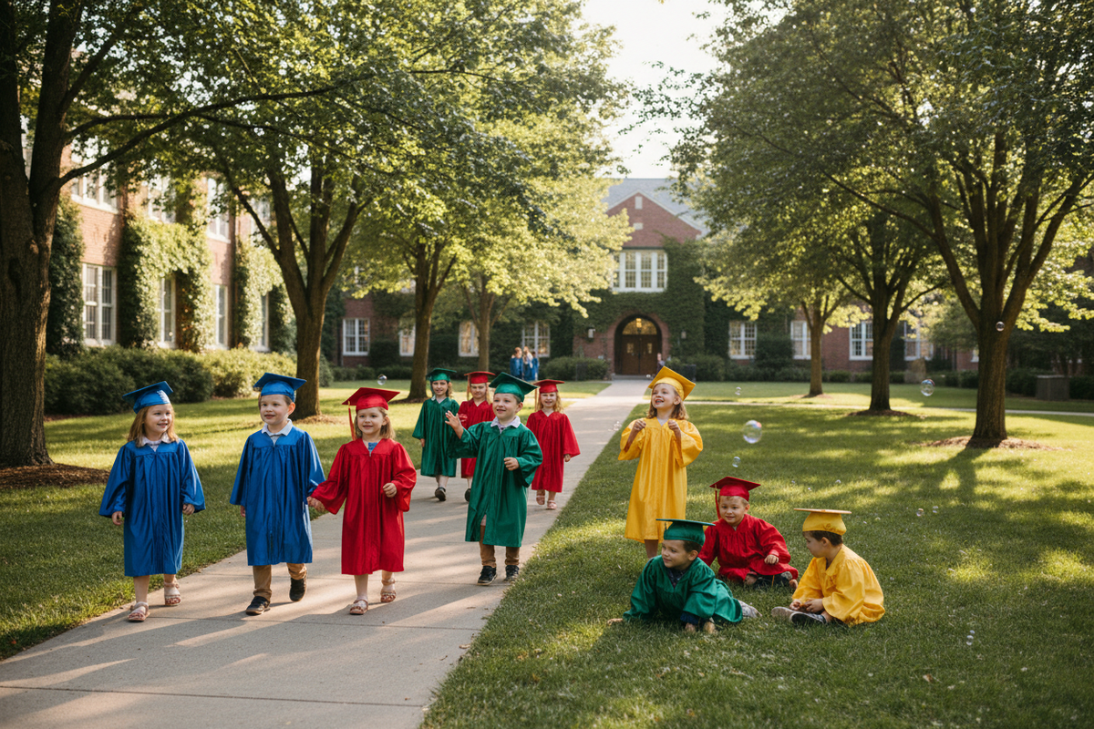 Kids Graduation Gowns