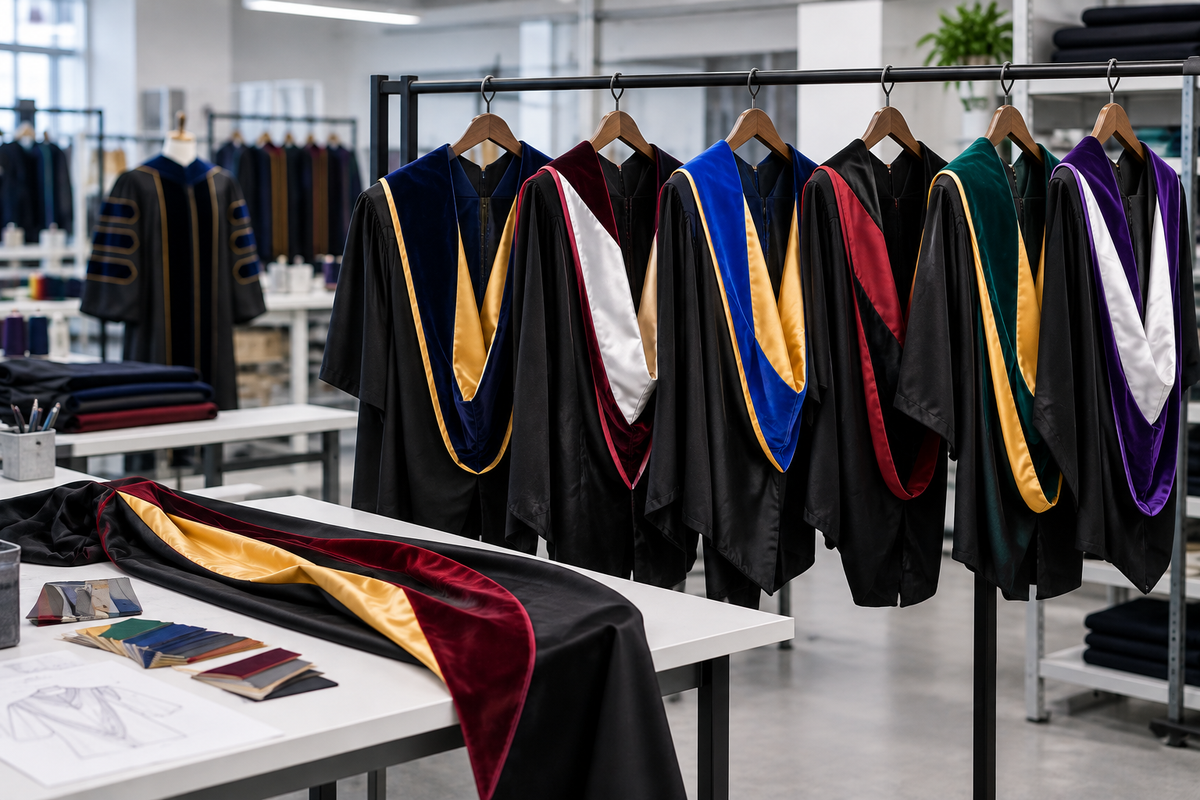 Academic hoods manufacturing