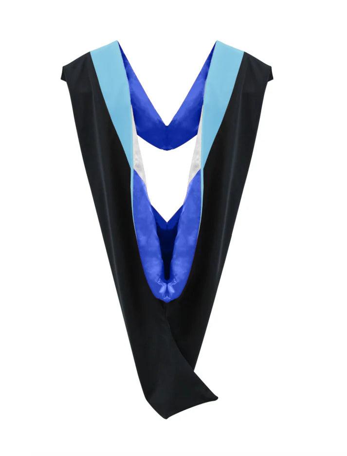 26 Deluxe Bachelors/Masters Graduation Hood – Velvet & Satin Finish - Graduation Seller
