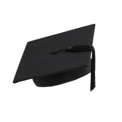 UK British High-End Bachelor and Master Hats – Premium Academic Headwear-Graduation Cap - Graduation Seller