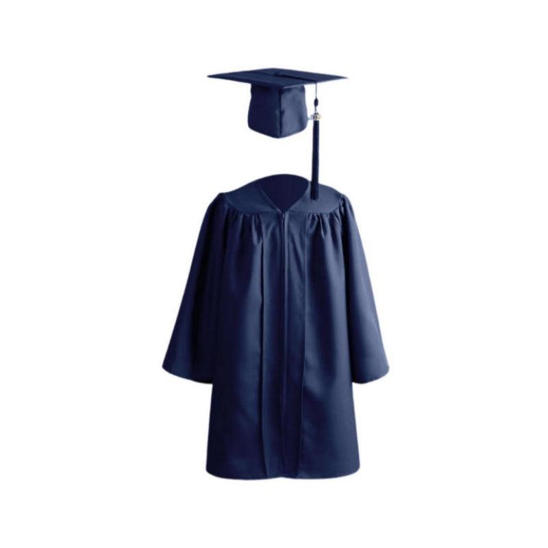 12 Colors Matte Kindergarten/Preschool Graduation Cap and Gown - Graduation Seller
