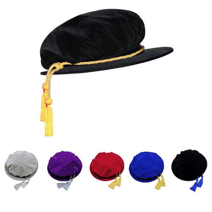 5 Colors Doctoral Academic Beefeater Graduation Cap - Graduation Seller