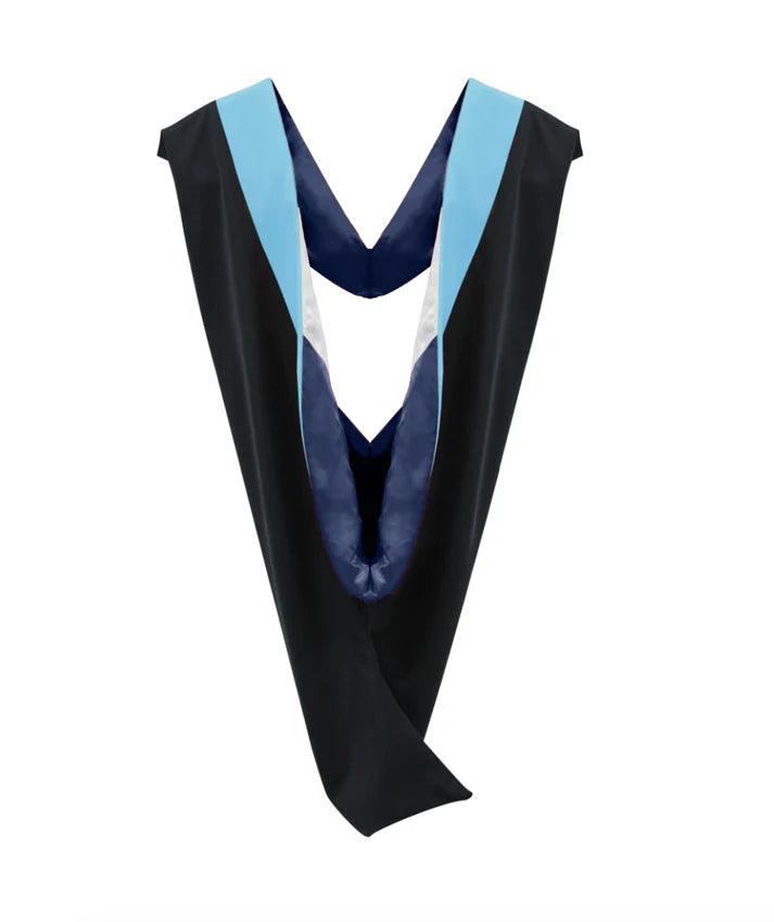 26 Deluxe Bachelors/Masters Graduation Hood – Velvet & Satin Finish - Graduation Seller