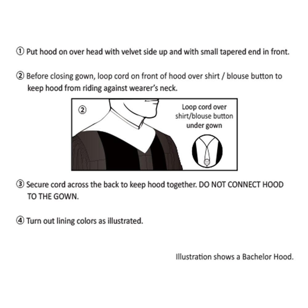 UK British Bachelor's Degree Graduation Hood - Graduation Seller