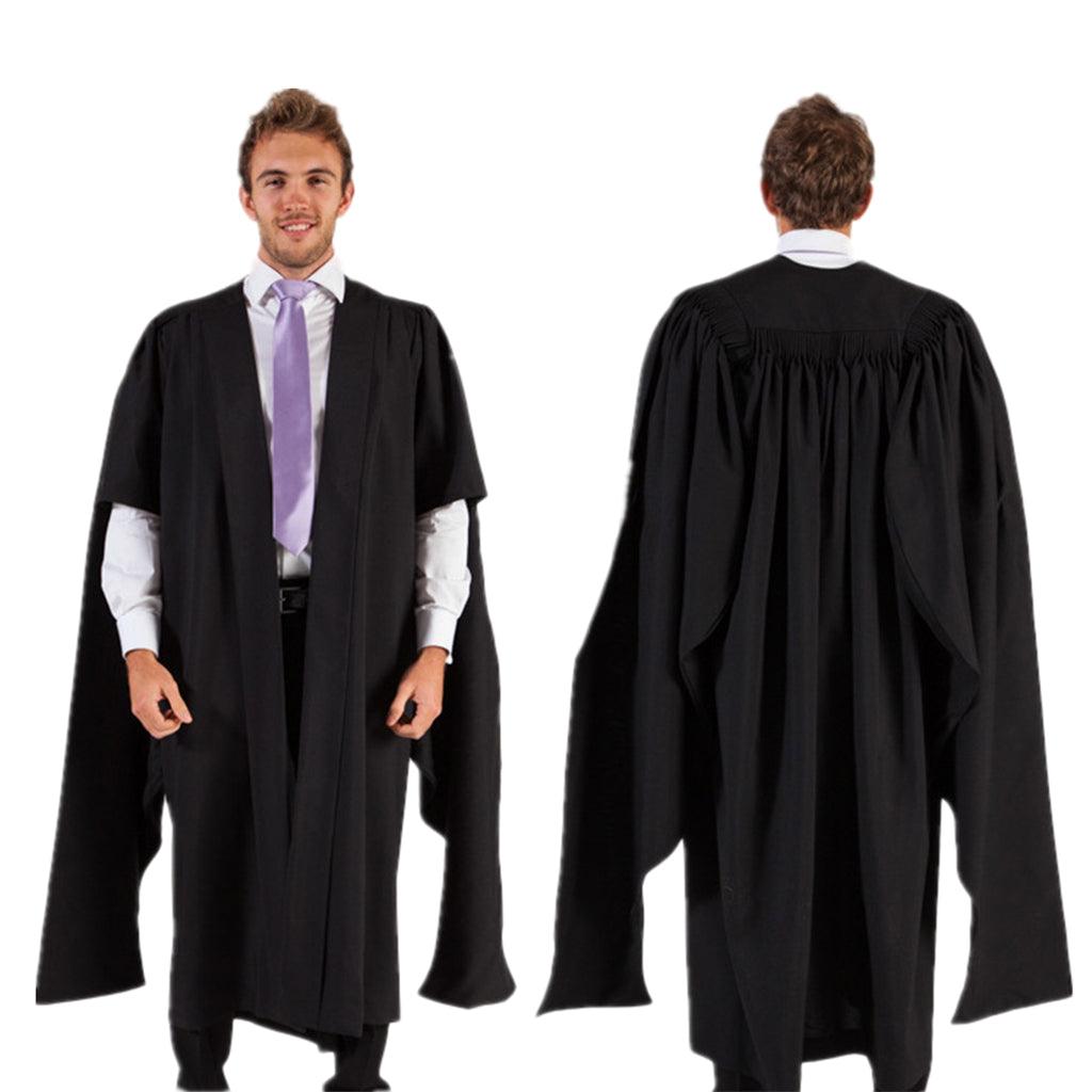 UK British Luxury Master's Clothing – Elegant and Refined Academic Attire Graduation Gowns - Graduation Seller