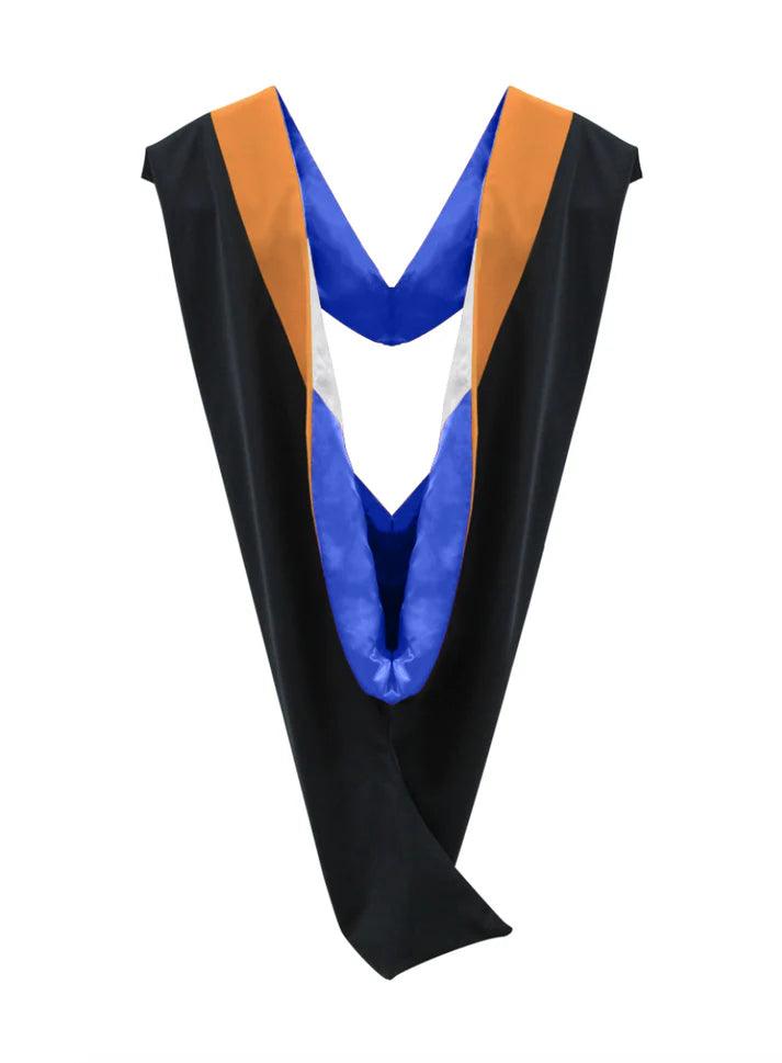 26 Deluxe Bachelors/Masters Graduation Hood – Velvet & Satin Finish - Graduation Seller