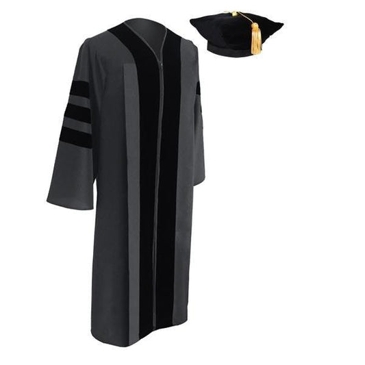 Classic Doctoral Tam & Gown Package - Graduation Seller