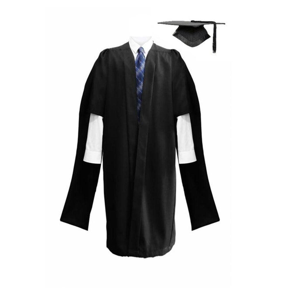British UK Simple Bachelor's Graduation Dress Gown – Classic & Elegant Design - Graduation Seller