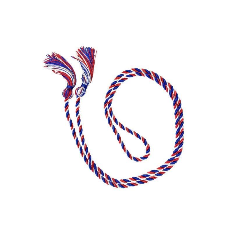 Red, White & Blue USA Military Honor Cord - Graduation Seller
