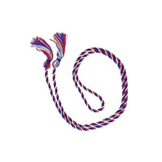 Red, White & Blue USA Military Honor Cord - Graduation Seller