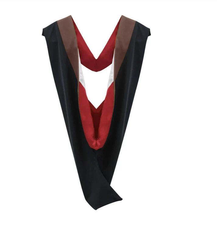 26 Deluxe Bachelors/Masters Graduation Hood – Velvet & Satin Finish - Graduation Seller