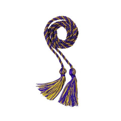 Purple and Gold Intertwined Elementary Honor Cord
