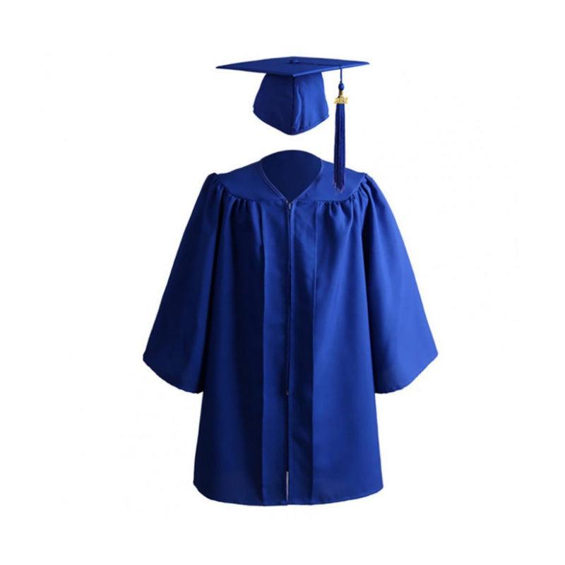 12 Colors Matte Kindergarten/Preschool Graduation Cap and Gown - Graduation Seller