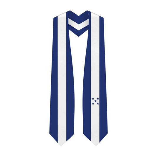 Honduras Graduation Stole - Honduras Flag Sash - Graduation Seller