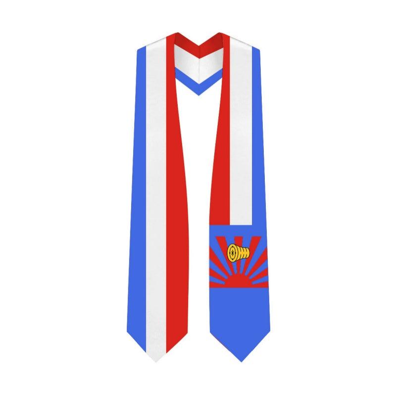 Karen Nation Graduation Stole - Karen Nation Flag Sash - Graduation Seller