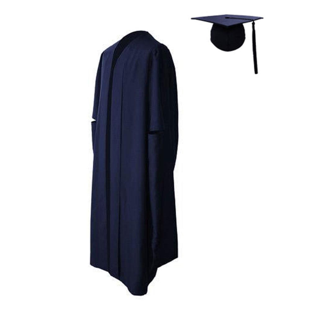 British UK Simple Bachelor's Graduation Dress Gown – Classic & Elegant Design - Graduation Seller