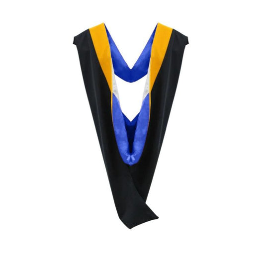 26 Deluxe Bachelors/Masters Graduation Hood – Velvet & Satin Finish - Graduation Seller