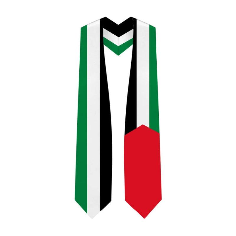 Palestine Graduation Stole - Palestinian Flag Sash - Graduation Seller