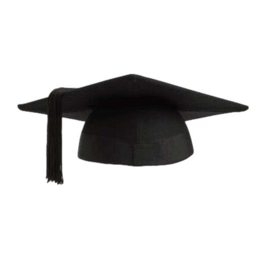 UK British High-End Bachelor and Master Hats – Premium Academic Headwear-Graduation Cap - Graduation Seller