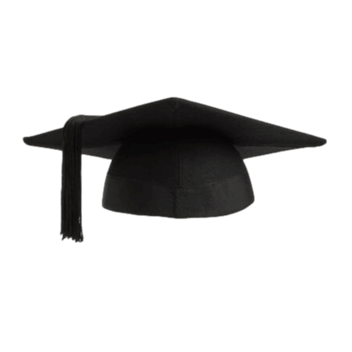 UK British High-End Bachelor and Master Hats – Premium Academic Headwear-Graduation Cap - Graduation Seller