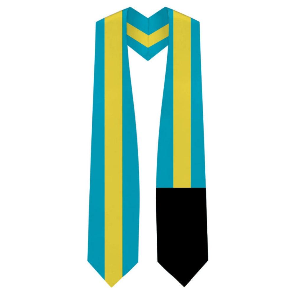 Bahamas Graduation Stole - Bahamas Flag Sash - Graduation Seller