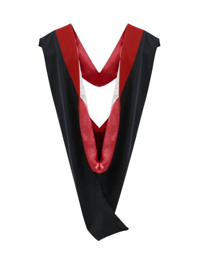 26 Deluxe Bachelors/Masters Graduation Hood – Velvet & Satin Finish - Graduation Seller