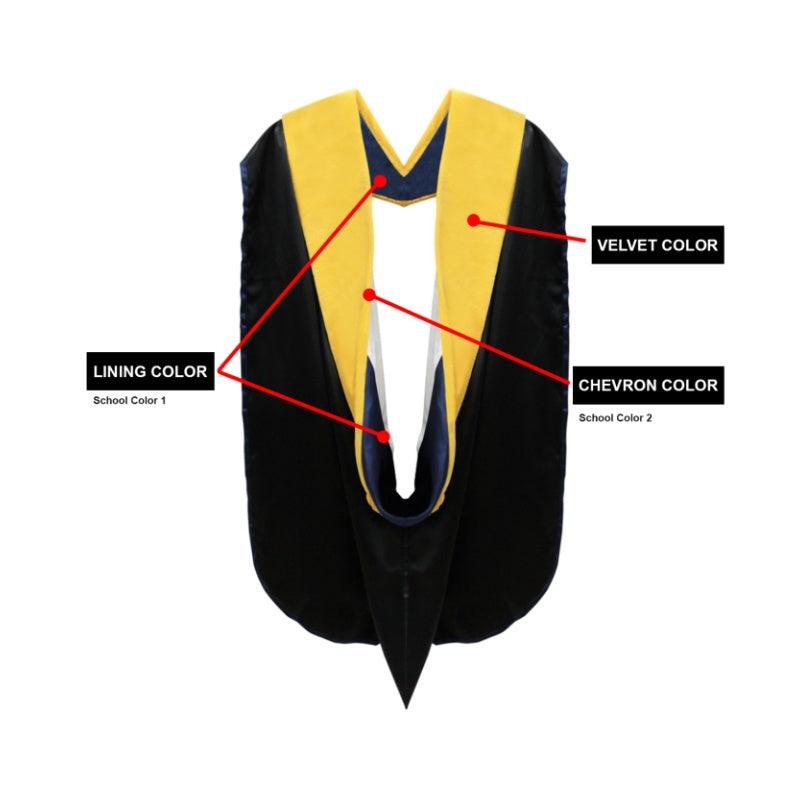 Classic Doctoral Gown & Hood Package - Graduation Seller