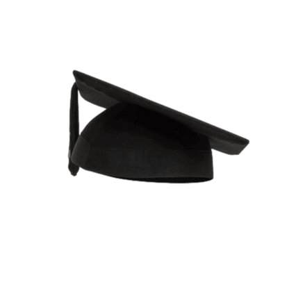 UK British High-End Bachelor and Master Hats – Premium Academic Headwear-Graduation Cap - Graduation Seller