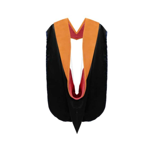 Doctor of PHD Nursing Hood - Red & White - Graduation Seller