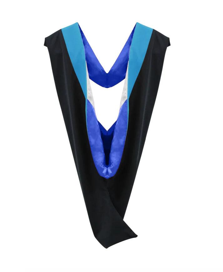 26 Deluxe Bachelors/Masters Graduation Hood – Velvet & Satin Finish - Graduation Seller