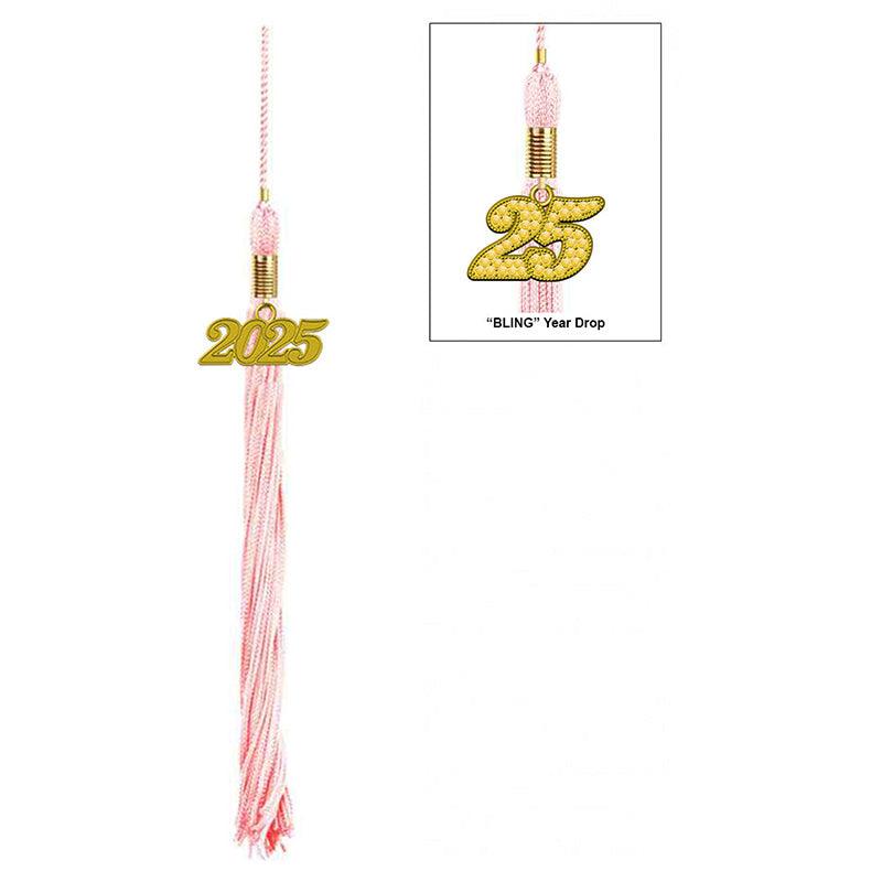 17-Color Graduation Tassel Collection with Year Charm - High Quality - Graduation Seller