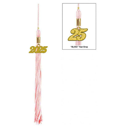 17-Color Graduation Tassel Collection with Year Charm - High Quality - Graduation Seller