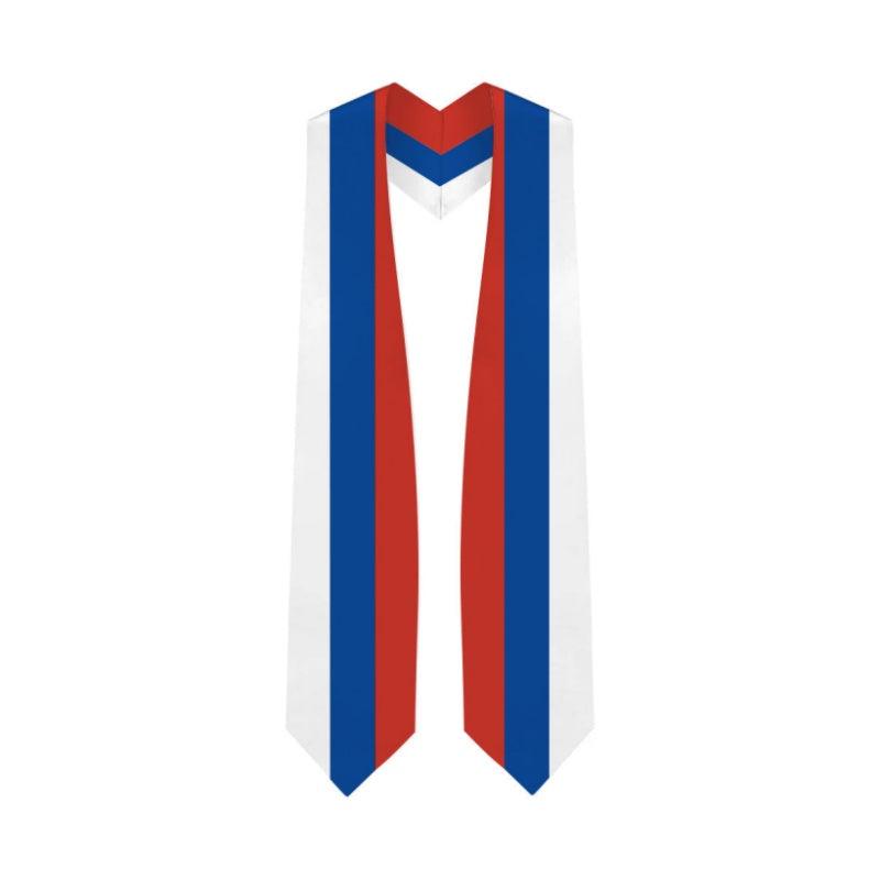 Russia Graduation Stole - Russian Flag Sash - Graduation Seller