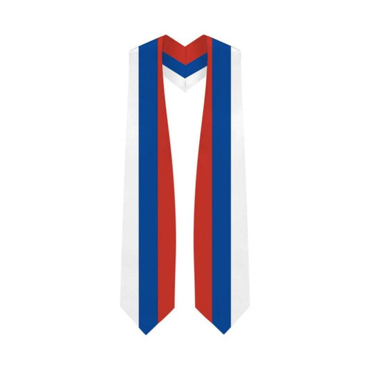 Russia Graduation Stole - Russian Flag Sash - Graduation Seller