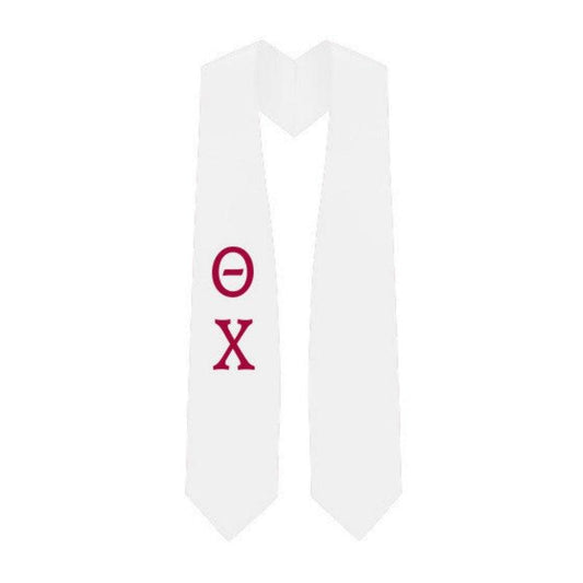 Theta Chi Greek Lettered Stole - Graduation Seller