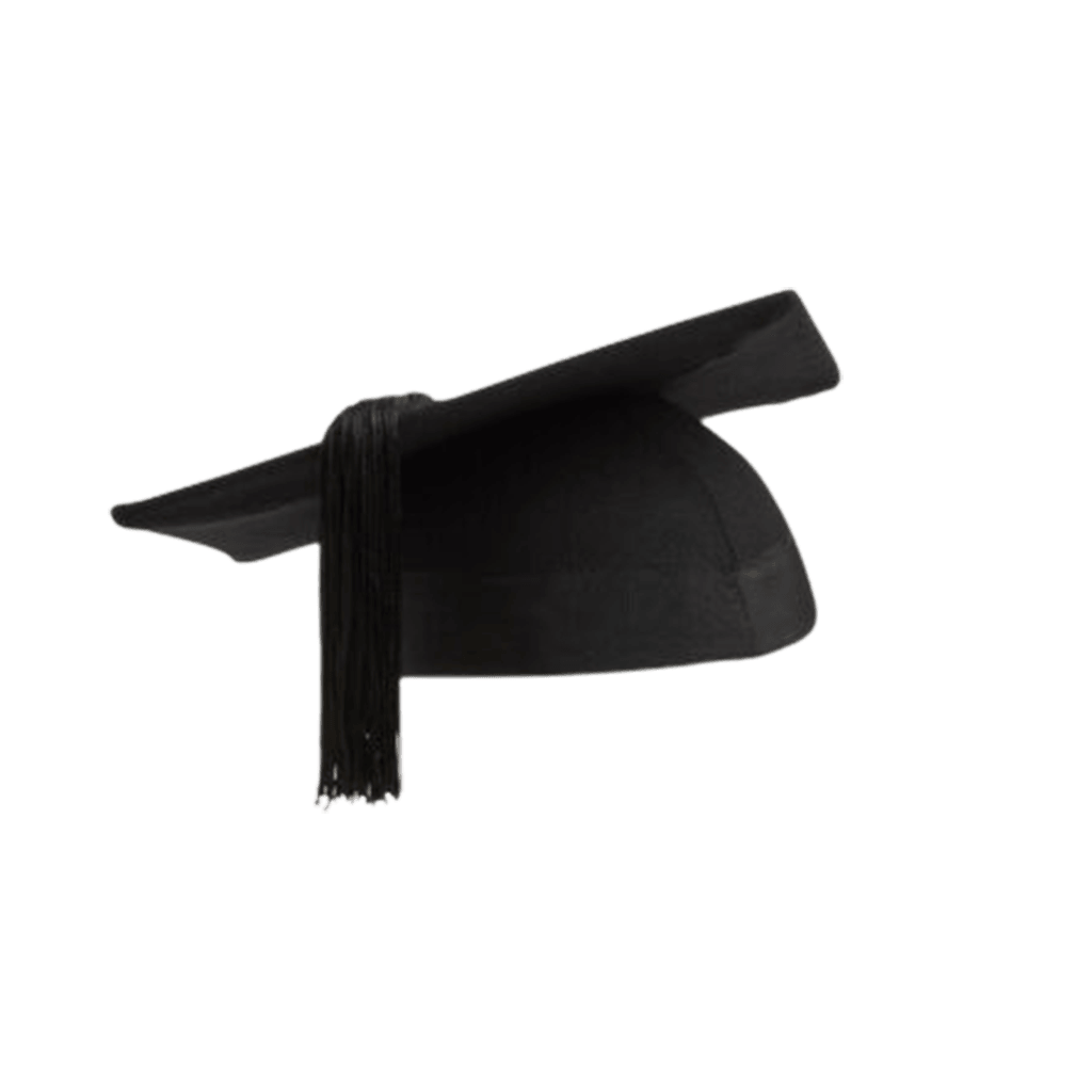 UK British High-End Bachelor and Master Hats – Premium Academic Headwear-Graduation Cap - Graduation Seller