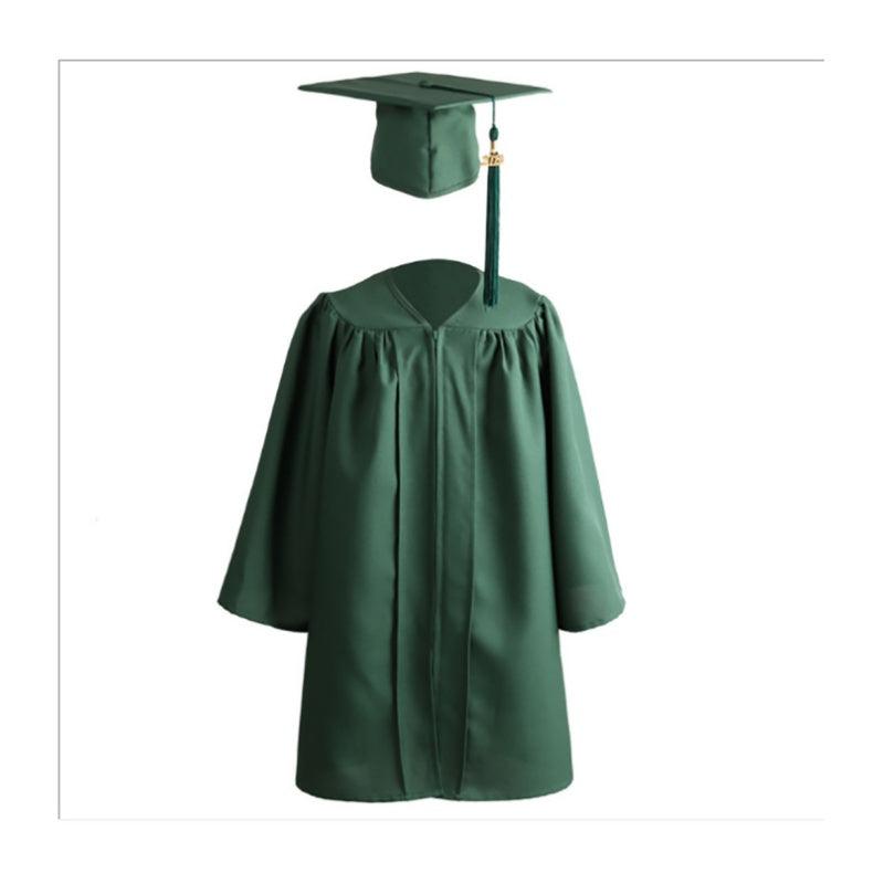 12 Colors Matte Kindergarten/Preschool Graduation Cap and Gown - Graduation Seller