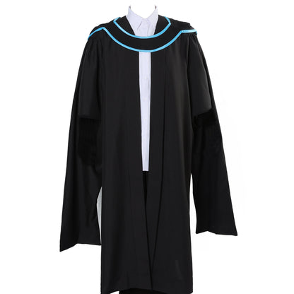 UK British Deluxe Master's Clothing Set – Graduation Gown, Headgear & Hat - Graduation Seller