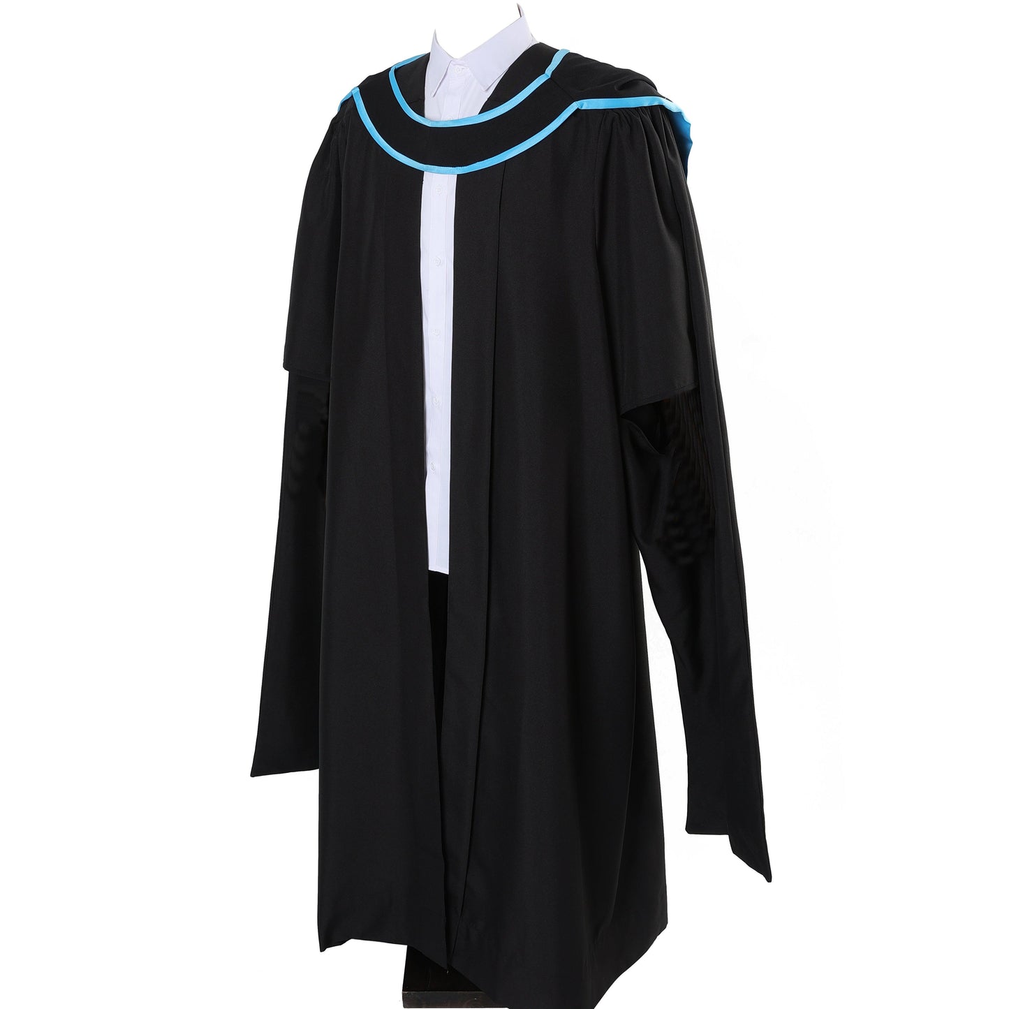 UK British Deluxe Master's Clothing Set – Graduation Gown, Headgear & Hat - Graduation Seller