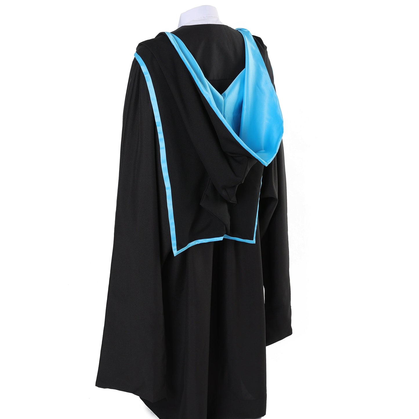 UK British Deluxe Master's Clothing Set – Graduation Gown, Headgear & Hat - Graduation Seller