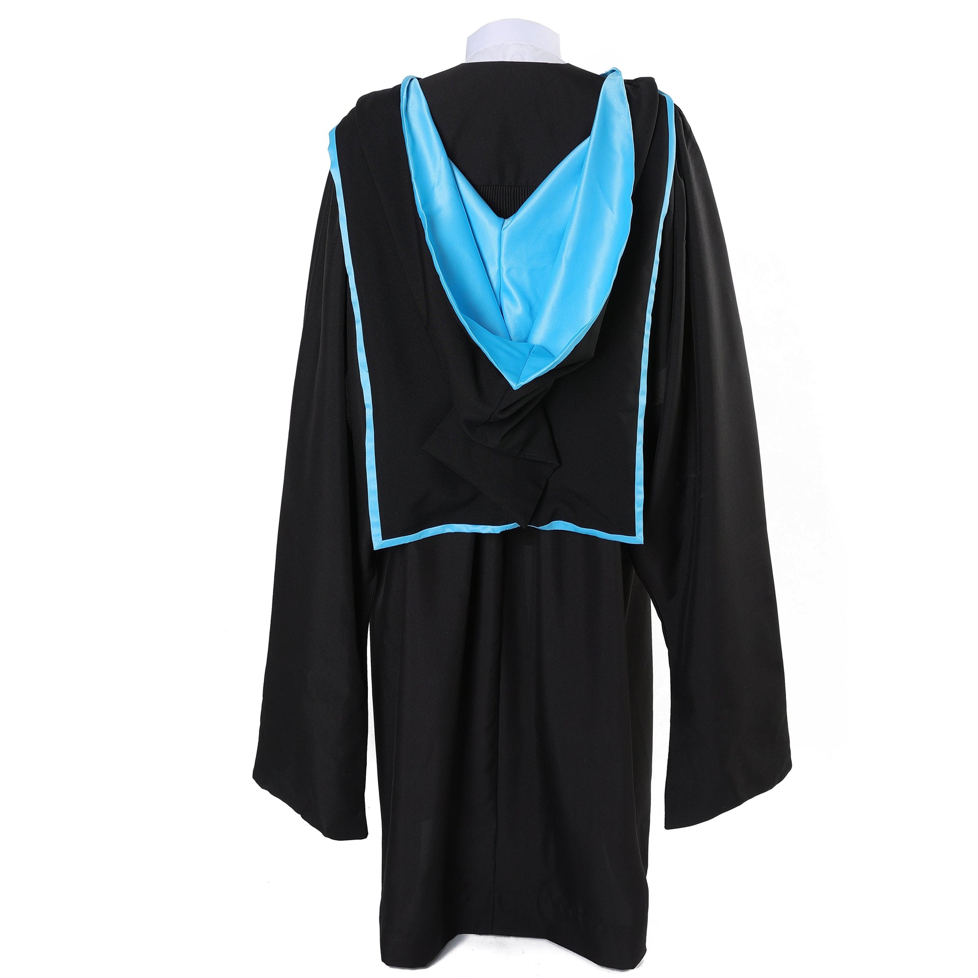 UK British Deluxe Master's Clothing Set – Graduation Gown, Headgear & Hat - Graduation Seller