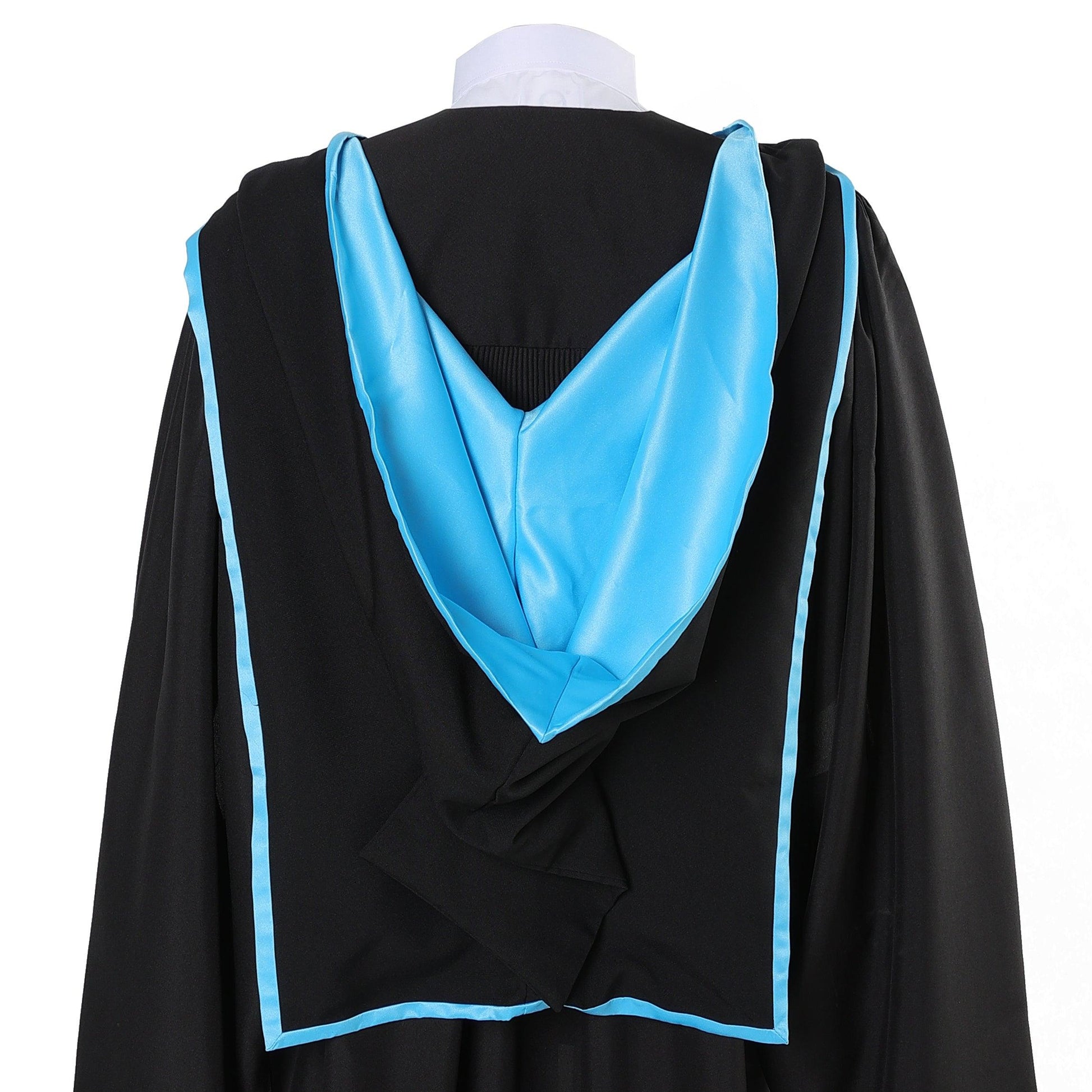 UK British Deluxe Master's Clothing Set – Graduation Gown, Headgear & Hat - Graduation Seller